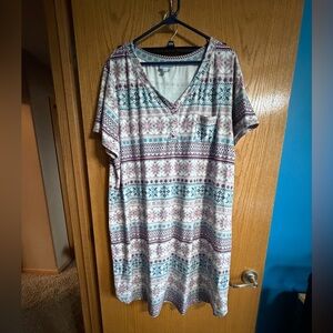 Lularoe Dreams Nightshirt 3XL